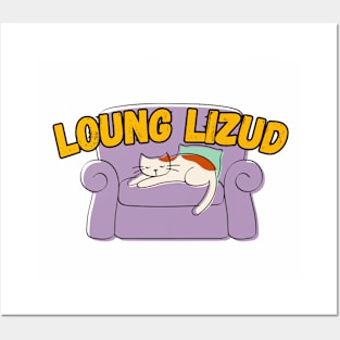 Lounge lizard Posters and Art